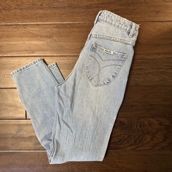 ROLLA’S Dusters High Rise Slim Jeans - Women’s 25 - Picture 6 of 10